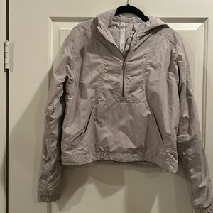 Lululemon half zip windbreaker, new, no tags. Size 8